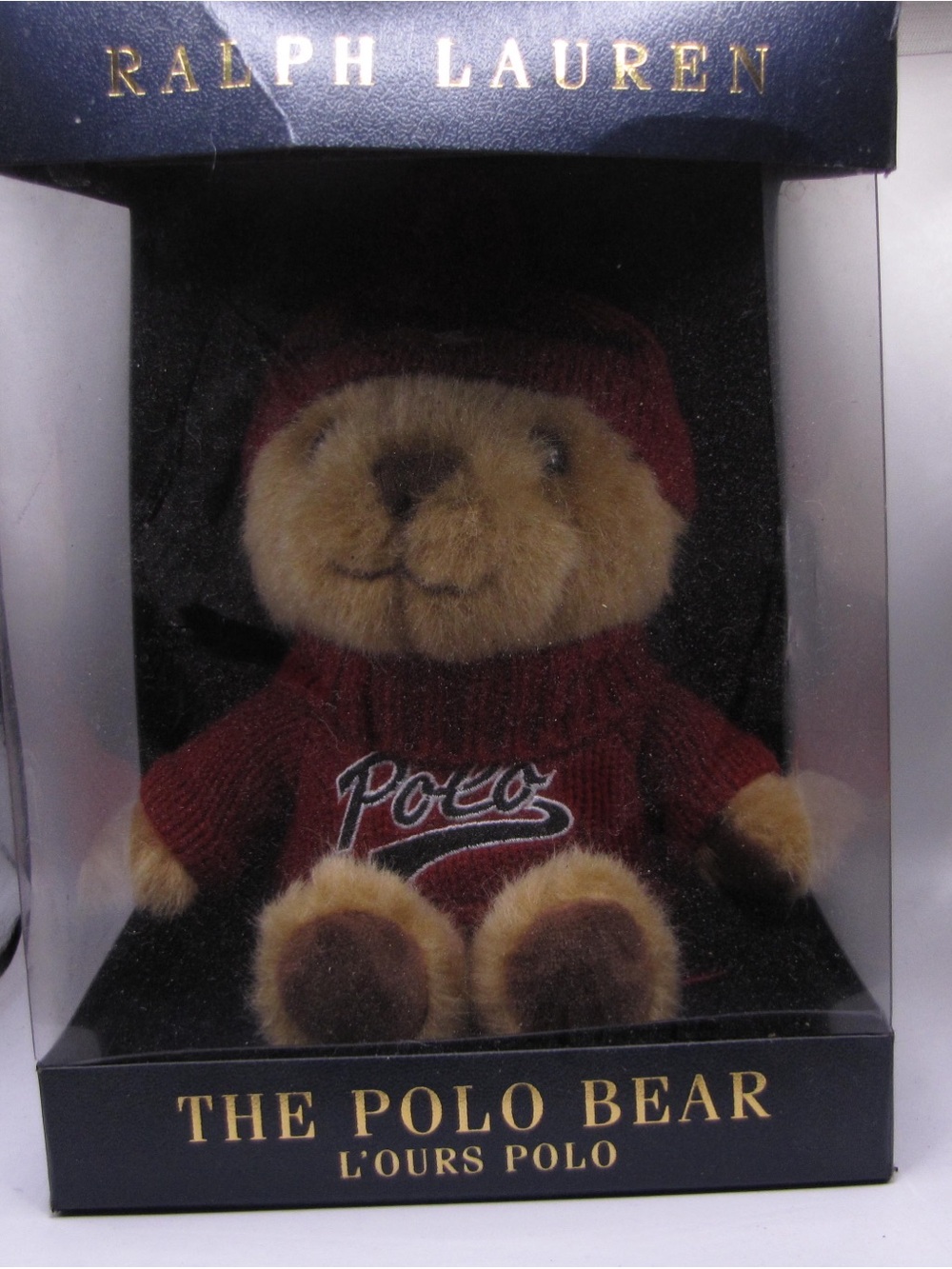 Ralph Lauren Polo Bear Plush in Red Sweater